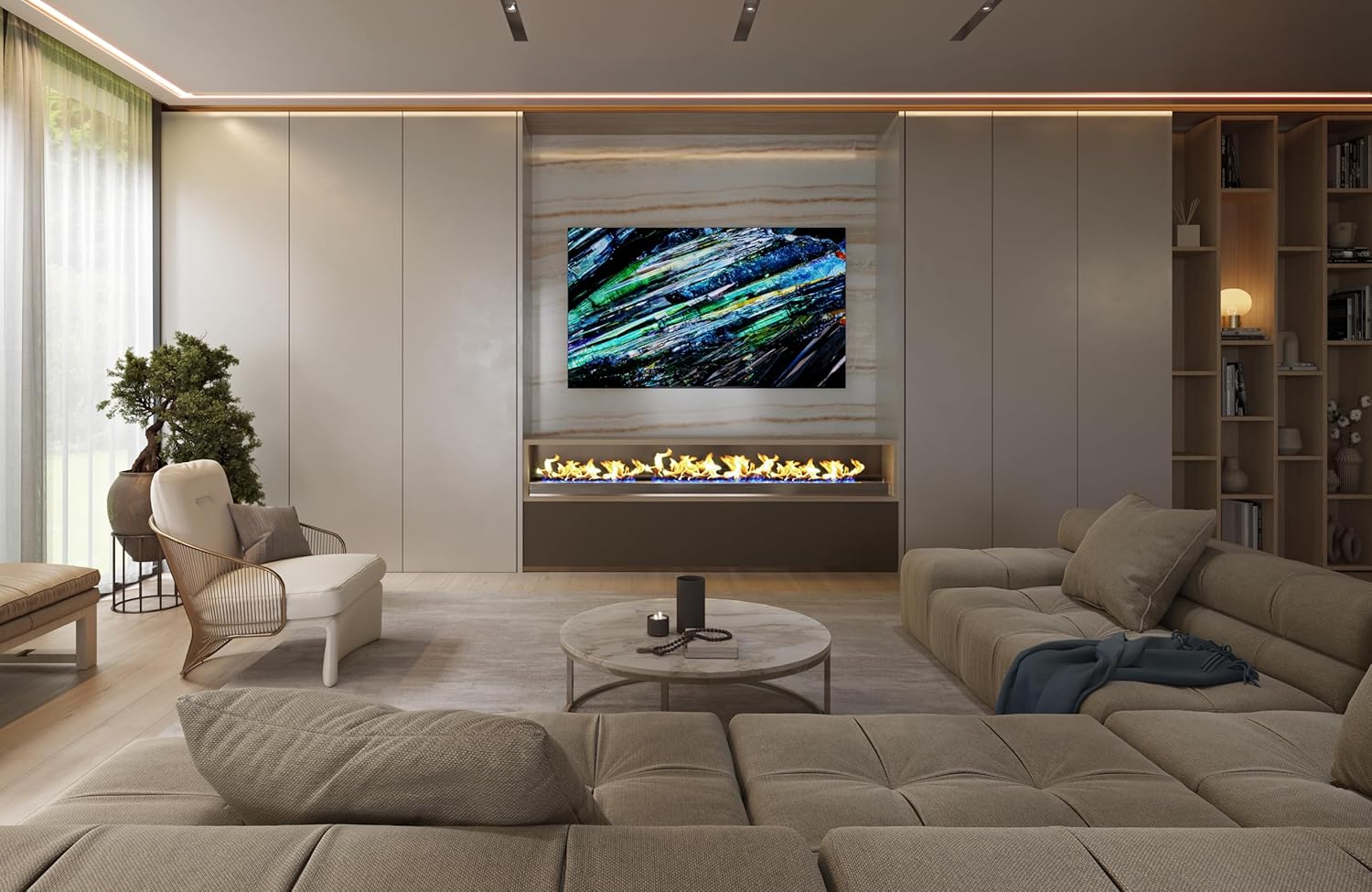 Sony QD-OLED 55 inch BRAVIA XR A95L Series 4K Ultra HD TV: Smart Google TV with Dolby Vision HDR and Exclusive Gaming Features for The PlayStation® 5 XR55A95L- Latest Model - Image 15