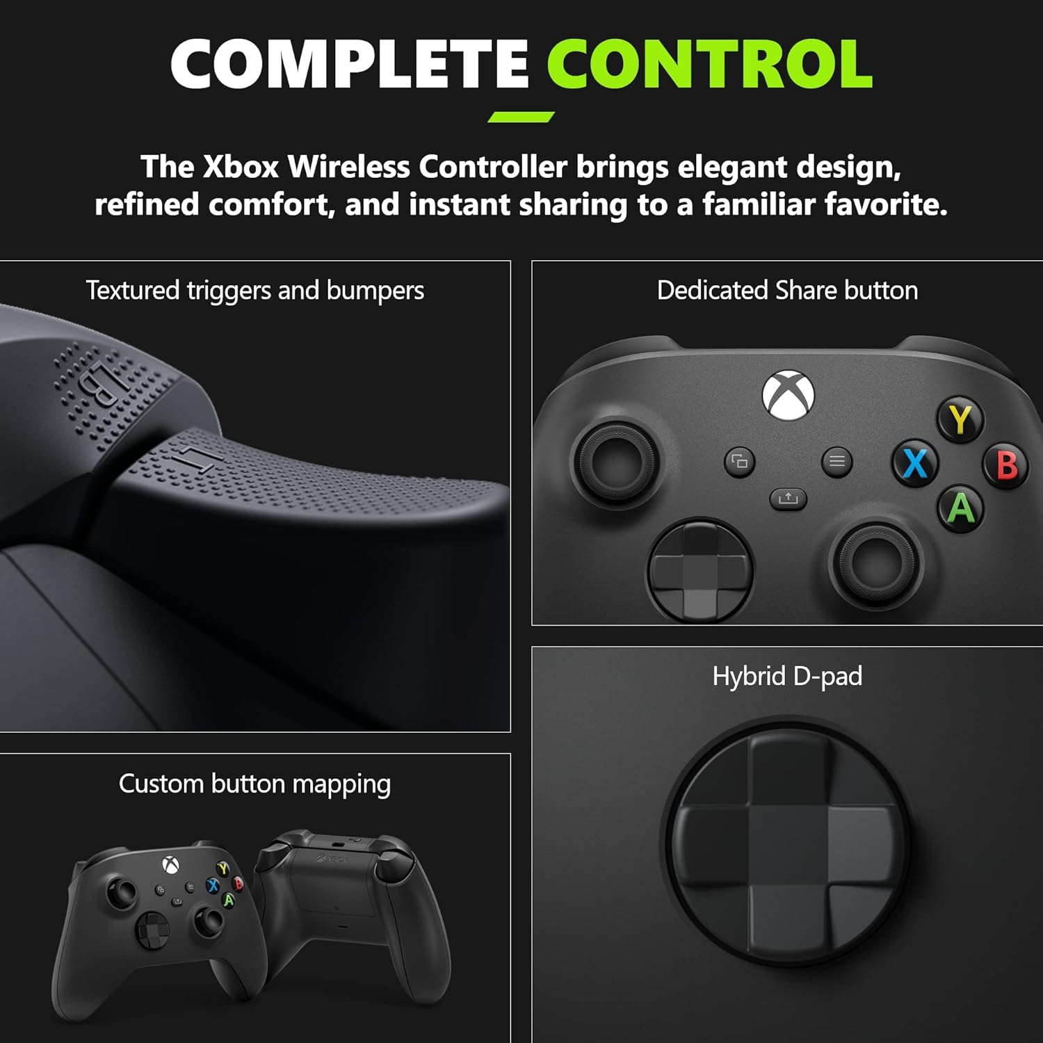 Xbox Series X – Forza Horizon 5 Bundle – Includes Forza Horizon 5 Premium Edition – 1TB SSD Gaming Console – 4K Gaming – 4K Streaming – Carbon Black - Image 4