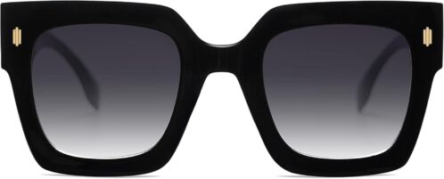 SOJOS Vintage Oversized Square Sunglasses for Women,Retro Womens Luxury Big Large Sun Glasses UV400 SJ2194