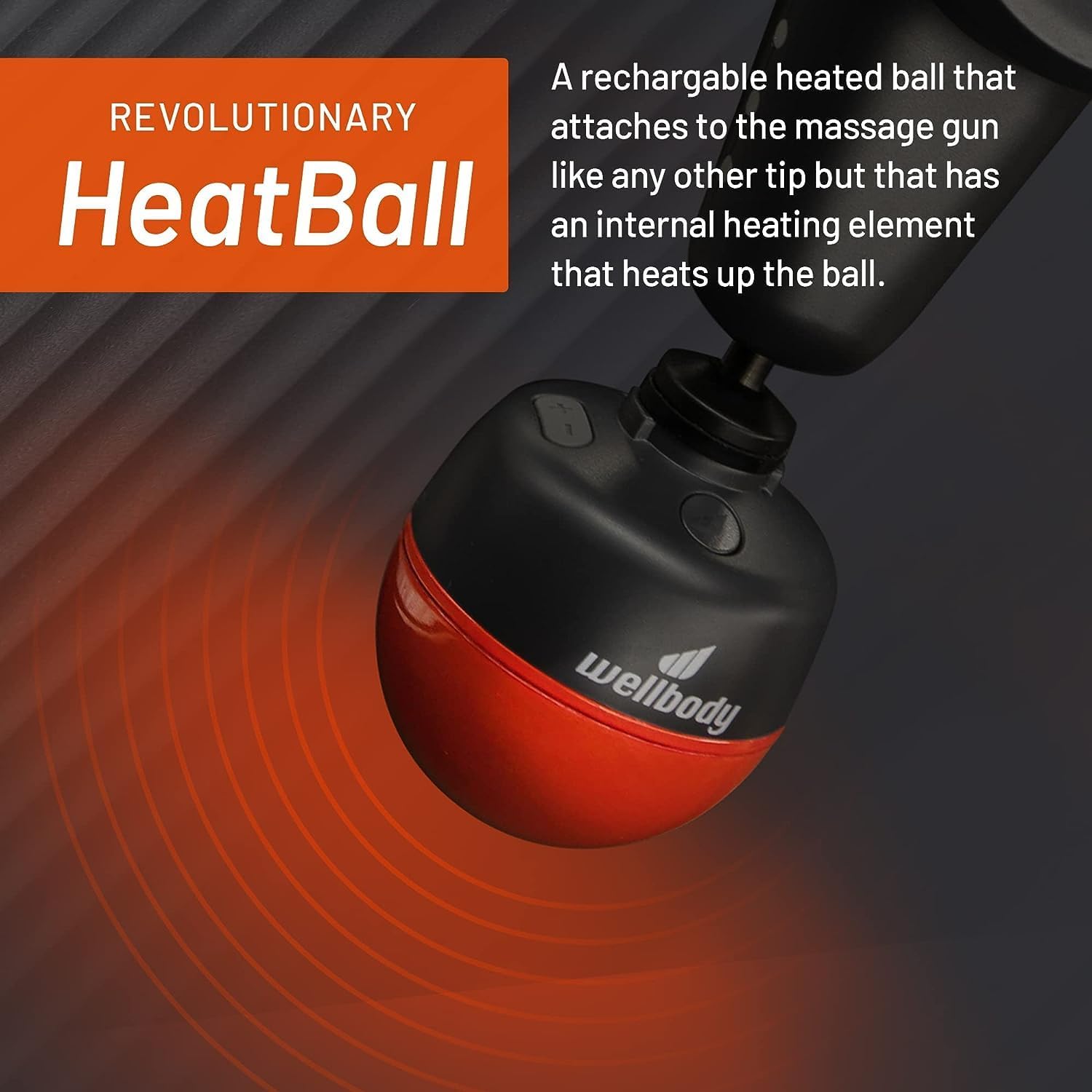 Advance Deep Tissue Massage Gun with Heat | Heated Massager with ThermoPulse Vibration Tech | Handheld Massager for Muscle Relief - Ergonomic Grip - Image 2