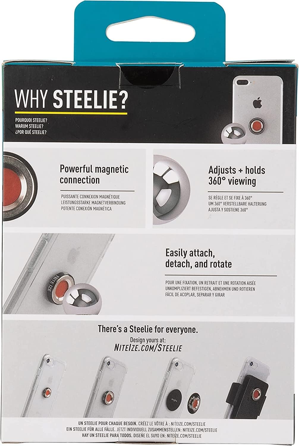 Nite Ize Steelie Orbiter Plus Dash Mount - Magnetic Phone Mount for Car Dashboards - Car Phone Holder Mount - Car Dashboard and Cell Phone Accessories - Phone Mount with Neodymium Magnets - Image 9