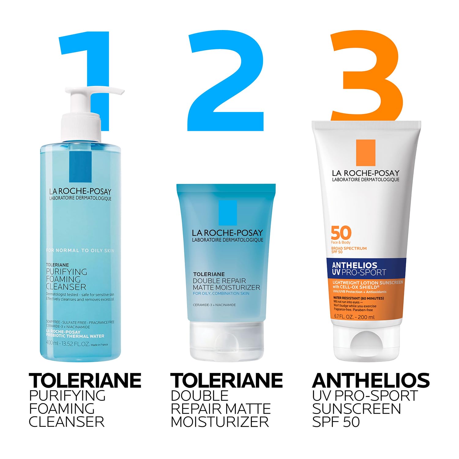 La Roche Posay Anthelios UV Pro-Sport Sunscreen SPF 50, Daily Sunscreen for Face with Vitamin B5 and Vitamin E, Broad Spectrum Invisible SPF Protection, Water Resistant, Non Greasy - Image 9