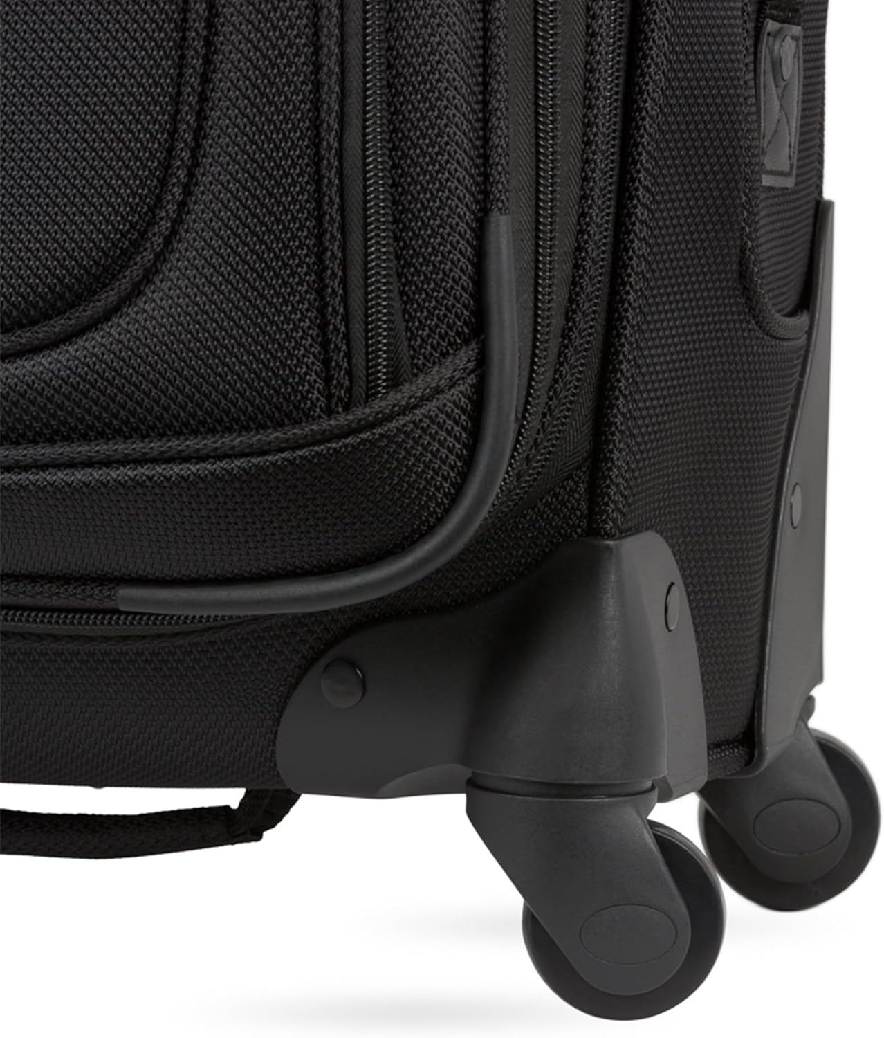 SwissGear Sion Softside Expandable Luggage, Black, Checked-Large 29-Inch - Image 8