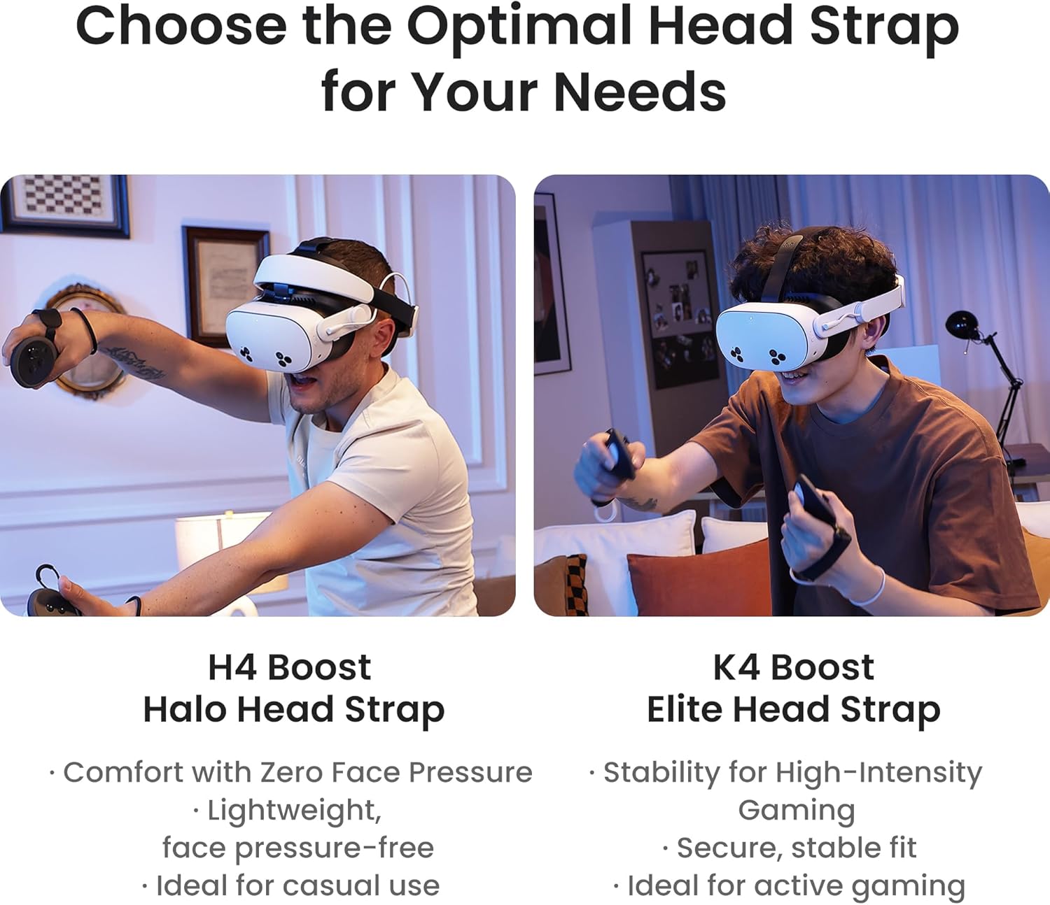 Kiwi Design H4 Boost Comfort Battery Head Strap Accessories for Meta/Oculus Quest 3/Quest 3s, Dual Fast Charge The VR Headset and Battery Strap in 2.5h, Halo Head Strap Reduce Facial Pressure - Image 7