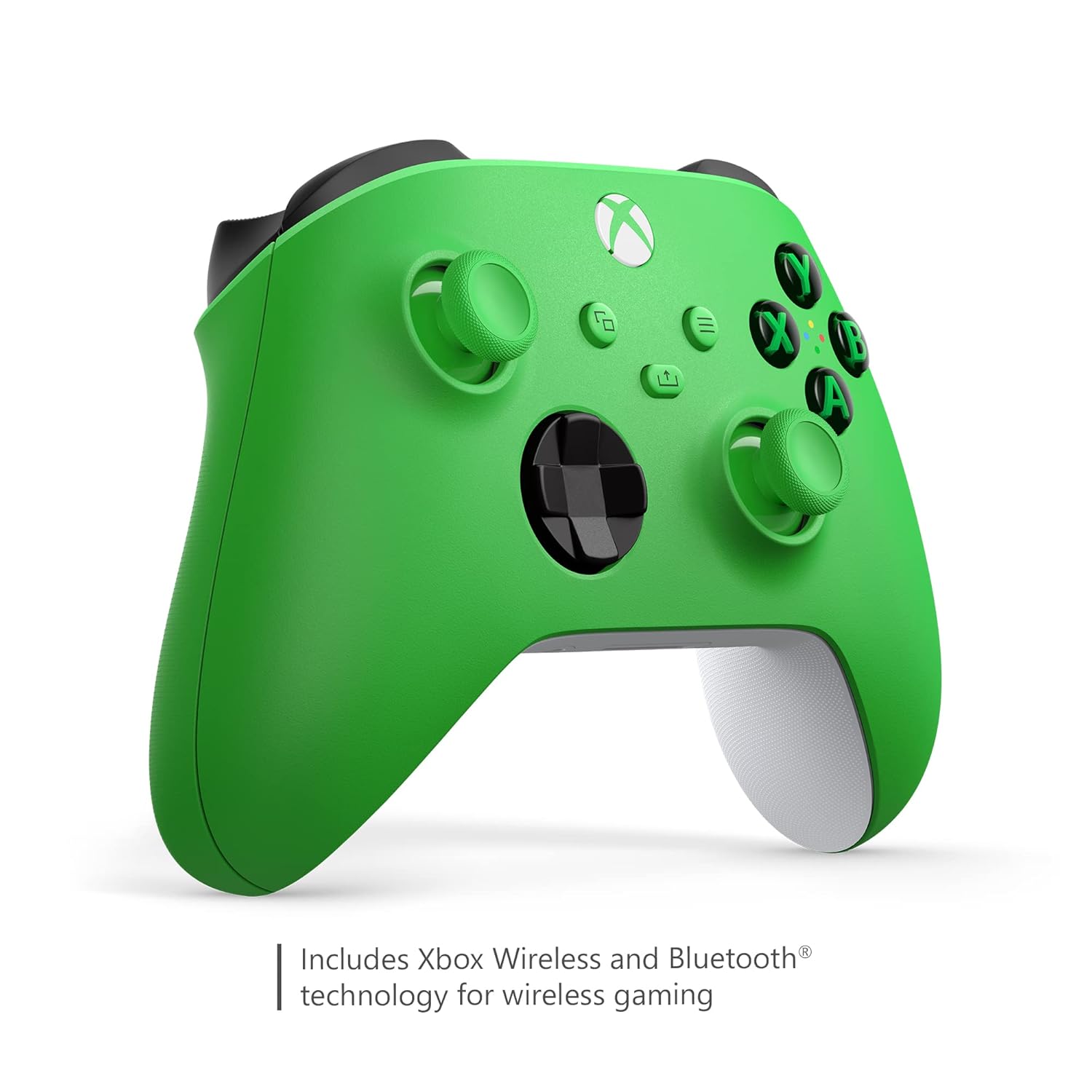 Xbox Core Wireless Gaming Controller – Velocity Green Series X|S, One, Windows PC, Android, and iOS - Image 3