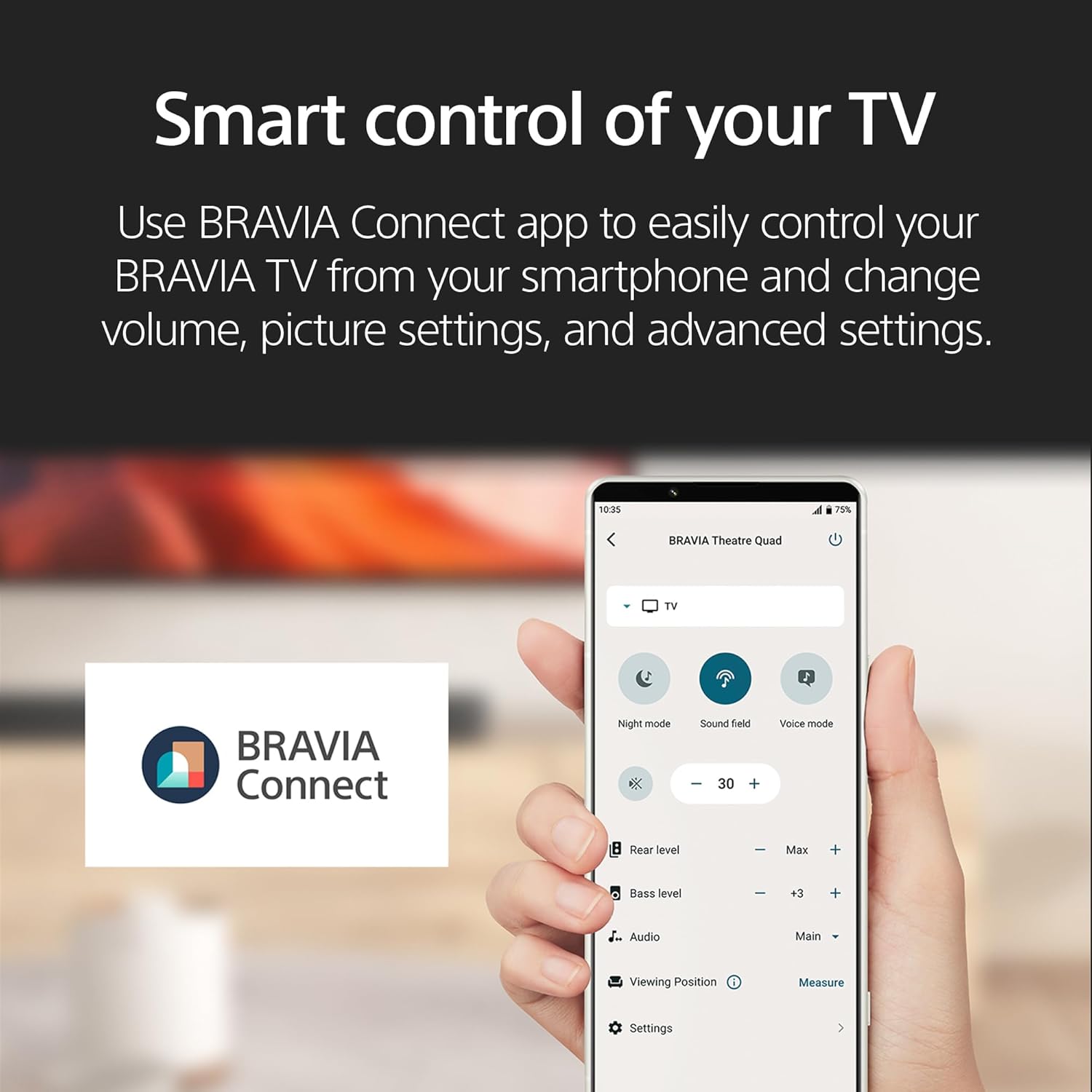 Sony 65 Inch OLED 4K Ultra HD TV BRAVIA 8 Smart Google TV with Dolby Vision HDR and Exclusive Features for PlayStation 5 (K-65XR80), 2024 Model - Image 13