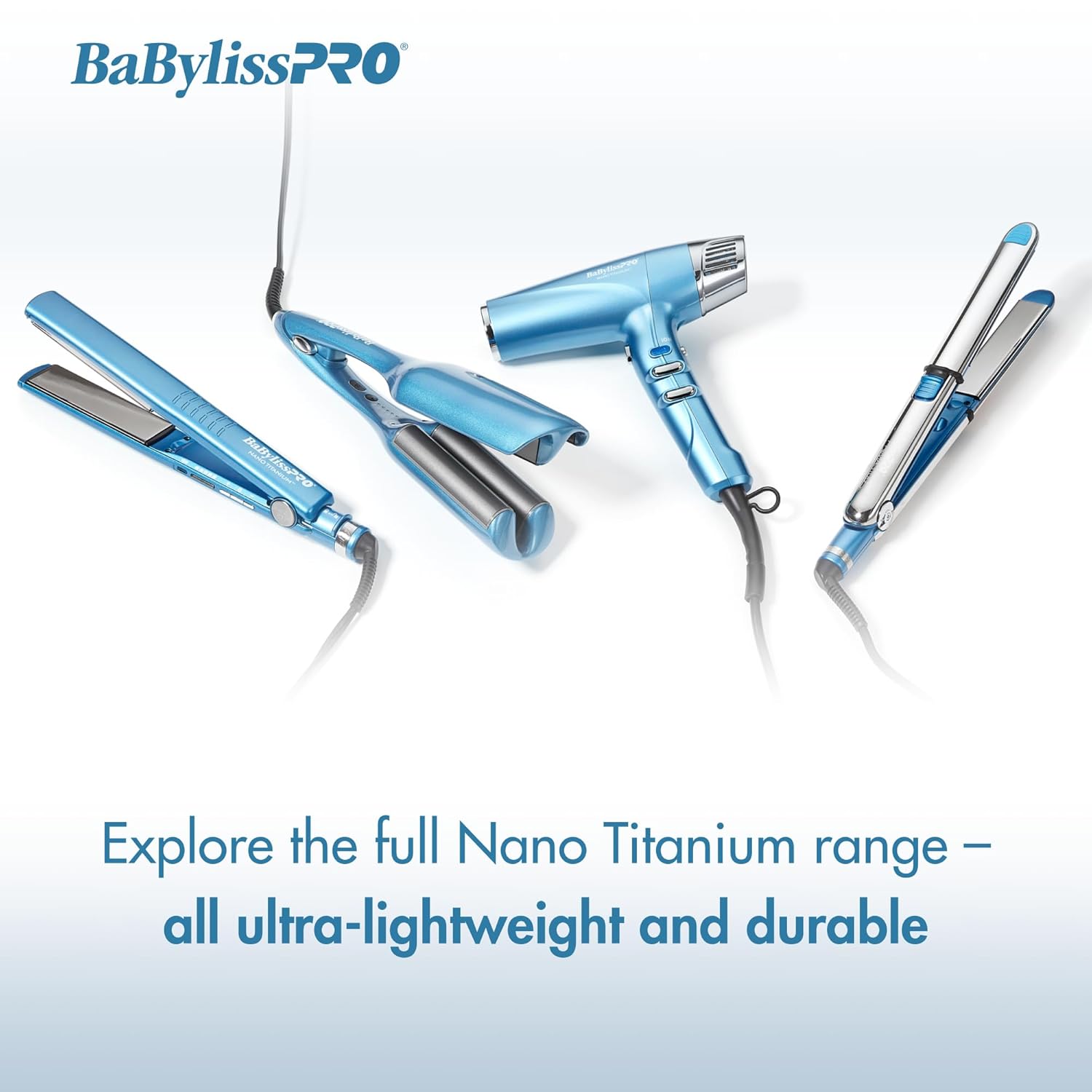 BaBylissPRO Hair Dryer, Nano Titanium 2000-Watt Blow Dryer, Professional/Ionic - Image 4