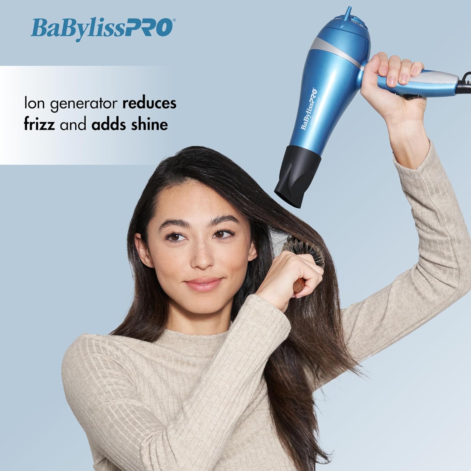 BaBylissPRO Hair Dryer, Nano Titanium 2000-Watt Blow Dryer, Professional/Ionic - Image 6