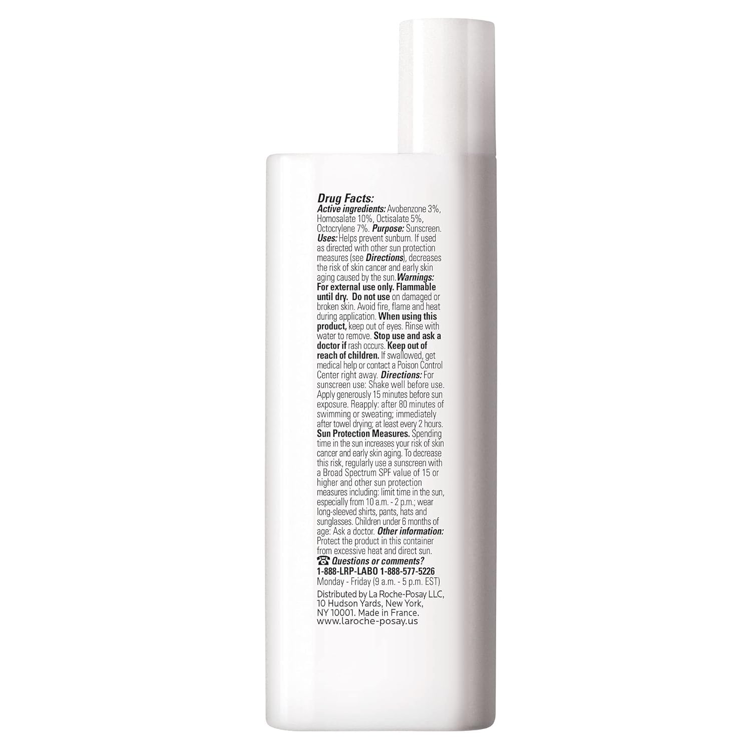 La Roche-Posay Anthelios Light Fluid Facial Sunscreen SPF 60, Lightweight Sunscreen For Face, Fluid Texture, Broad Spectrum SPF + Antioxidants, Oil Free & Oxybenzone Free, Travel Size 1.7 Fl. Oz. - Image 10