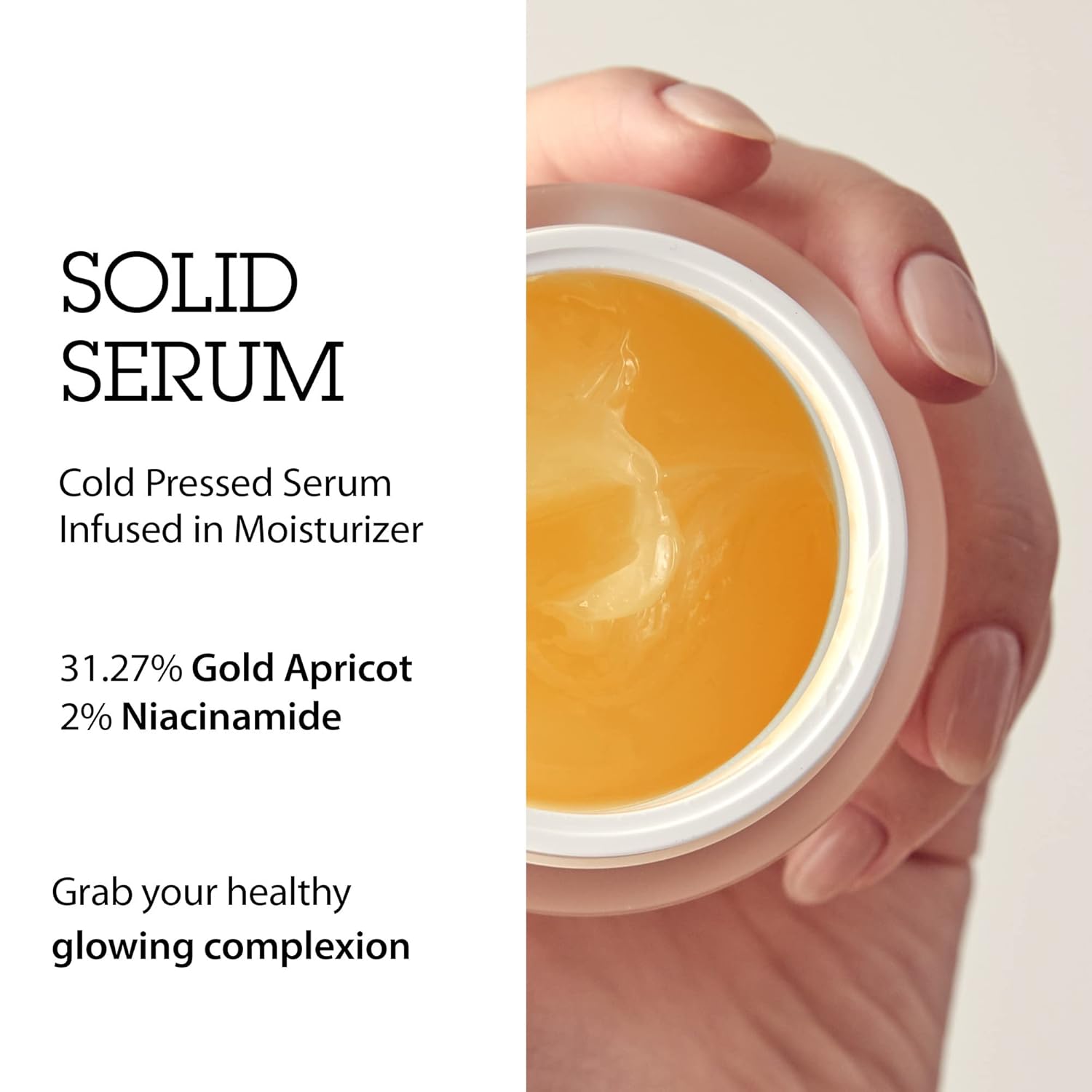 BLITHE Pressed Serum Glass Skin Korean Skincare 31.27% Apricot Extract & Niacinamide for Natural Glow, Hybride Serum & Moisturizer 0.91 fl oz - Image 7