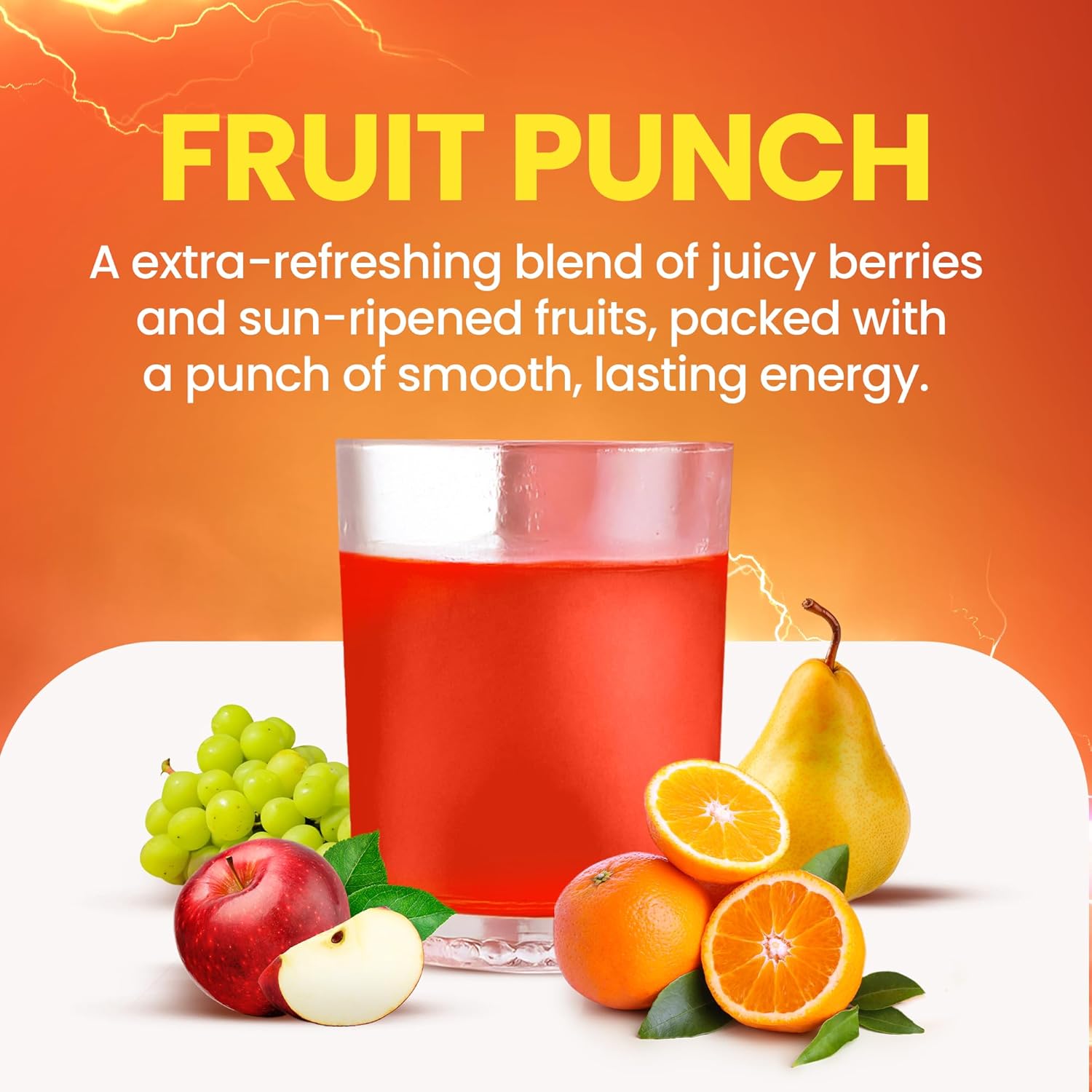 Morning Buzz Energy Drink Powder - Energy Boost Drink Mix - Sugar-Free Energy with Antioxidants - Morning Kickstart and Sports Nutrition Endurance Product - 30 Servings, Fruit Punch, 7.9 Ounces - Image 6