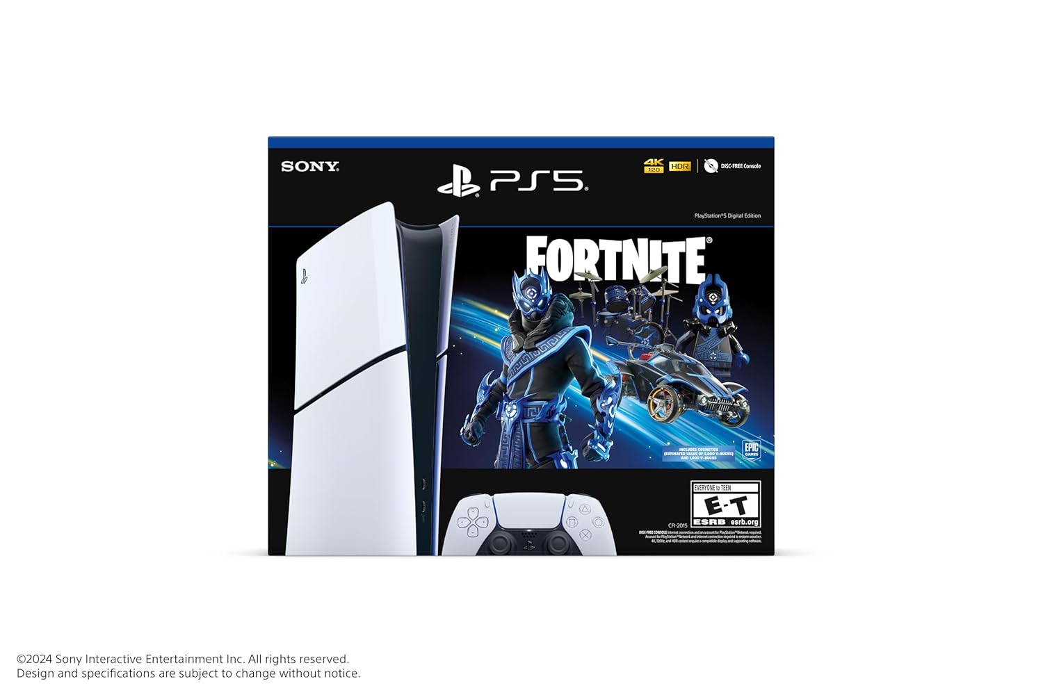 PlayStation PS5 Console - Fortnite Cobalt Star Digital Edition - Image 2