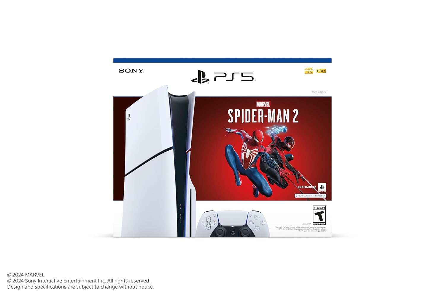 PlayStation 5 Console - Marvel’s Spider-Man 2 Bundle (slim) - Image 2