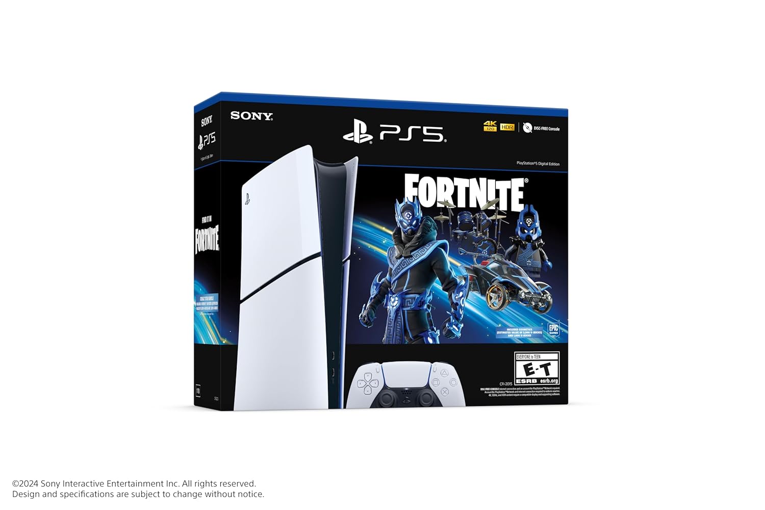 PlayStation PS5 Console - Fortnite Cobalt Star Digital Edition - Image 3