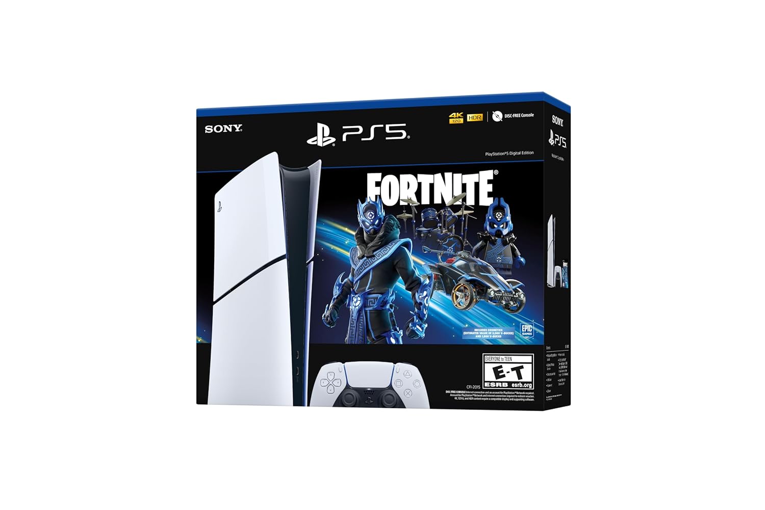 PlayStation PS5 Console - Fortnite Cobalt Star Digital Edition - Image 4