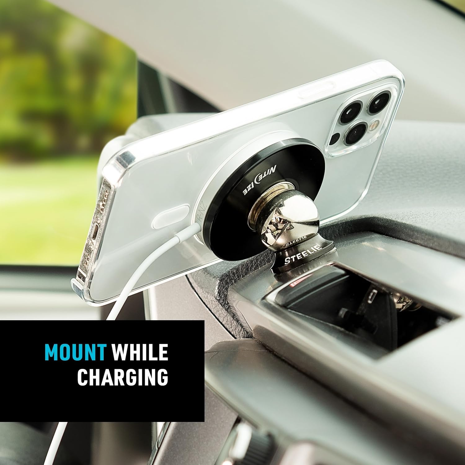 Nite Ize Steelie Orbiter Plus Dash Mount - Magnetic Phone Mount for Car Dashboards - Car Phone Holder Mount - Car Dashboard and Cell Phone Accessories - Phone Mount with Neodymium Magnets - Image 8