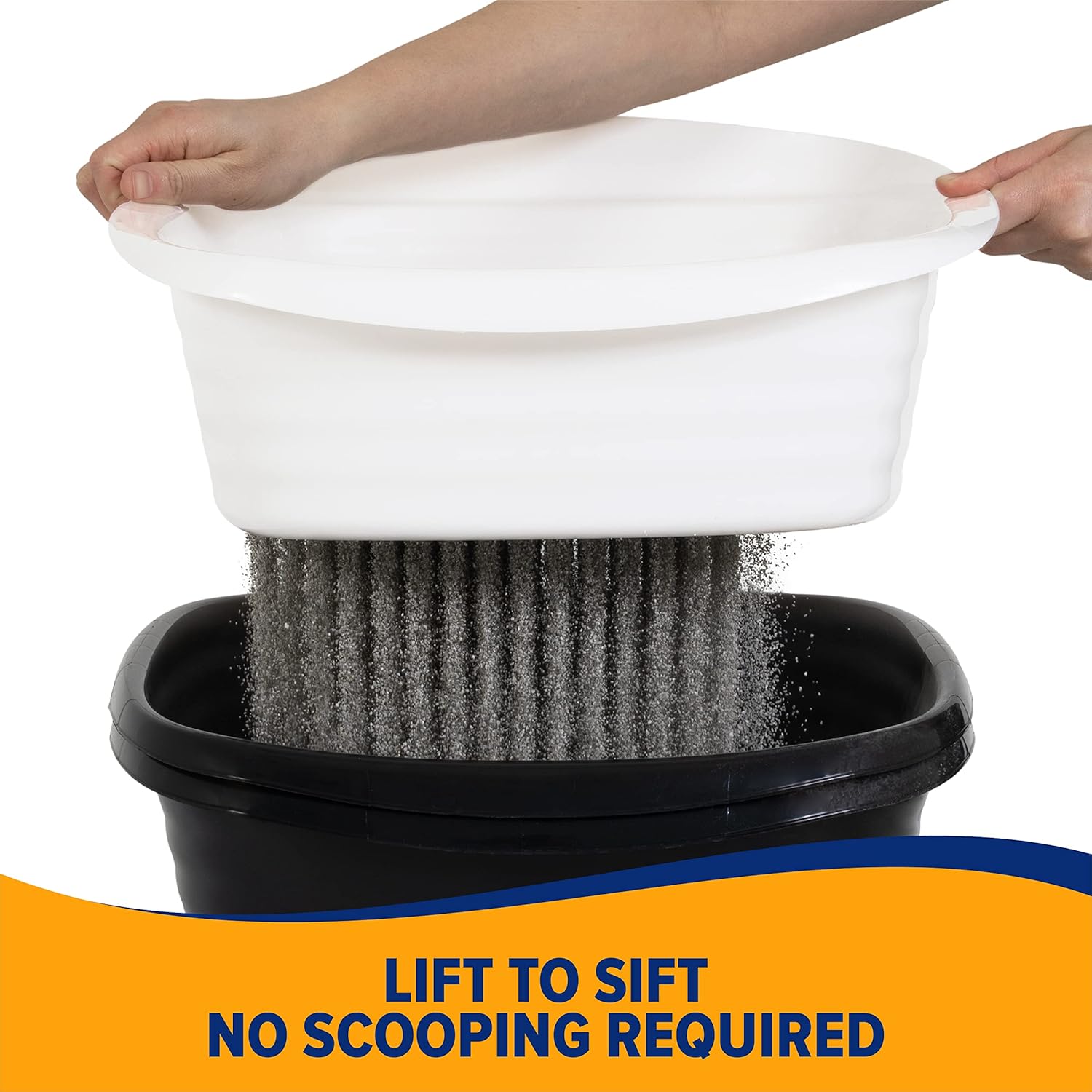 Arm & Hammer Cat Boxes for Indoor Cats with Microban, Sifting Litter Box, Scoop Free Cat Litter Tray, USA Made - Image 5